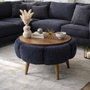 Atelier Del Sofa Papatya 60 - Antracita, Nogal